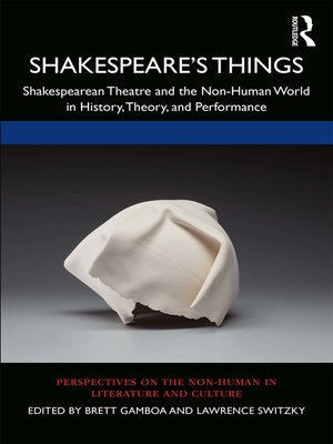 cover image of Shakespeare's Things